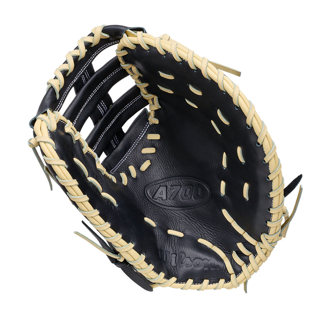 Wilson A700 1620 first-base mitt with Horizontal Bar Web
