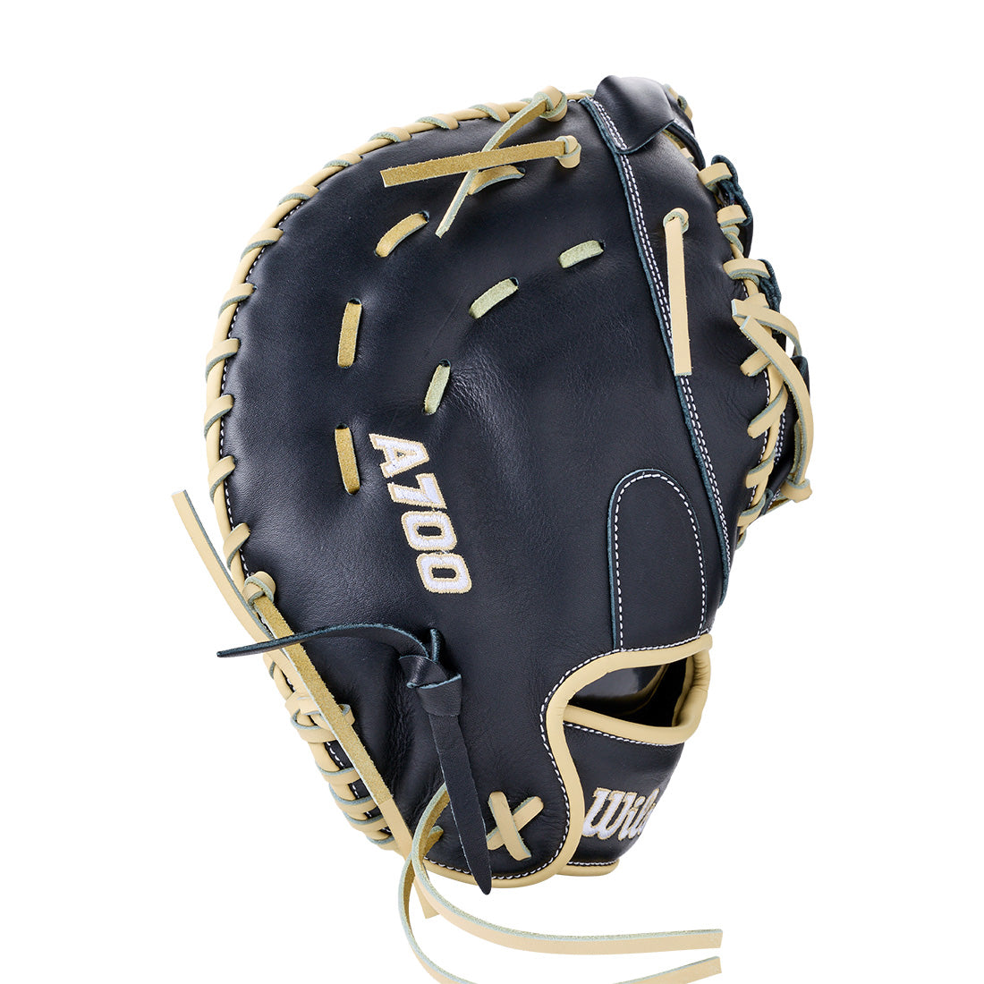 Wilson A700 baseball mitt with adjustable Drawstring Closure
