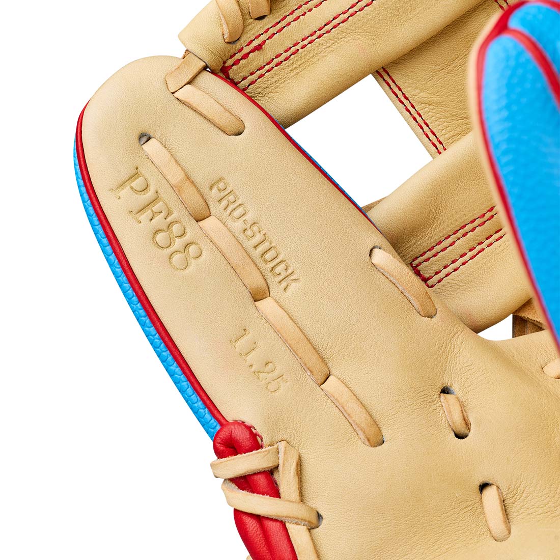 PF88 Pattern Image on the inside of the 2027 Wilson A2000 PF88SS 11.25 inch infield baseball glove 