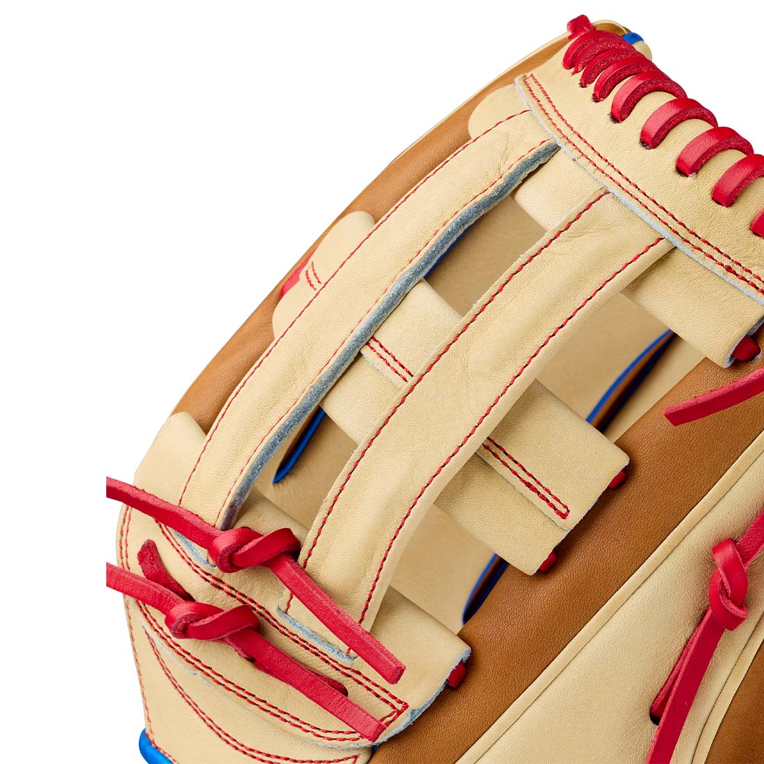 2027 Wilson A2000 1777 12.75 inch outfield baseball glove with a Dual Post Web