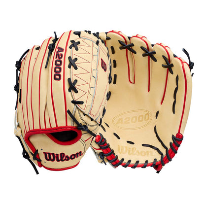 2027 Wilson A2000 DH12 extra deep pocket baseball glove detail