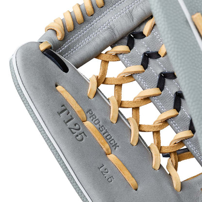 Wilson A2000 T125SS Pro-Laced T-Web 12.5 inch fastpitch glove close up