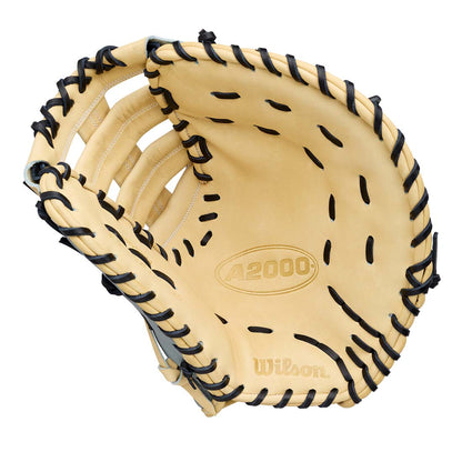 2027 Wilson A2000 FP1620SS Blonde Pro Stock Leather palm detail