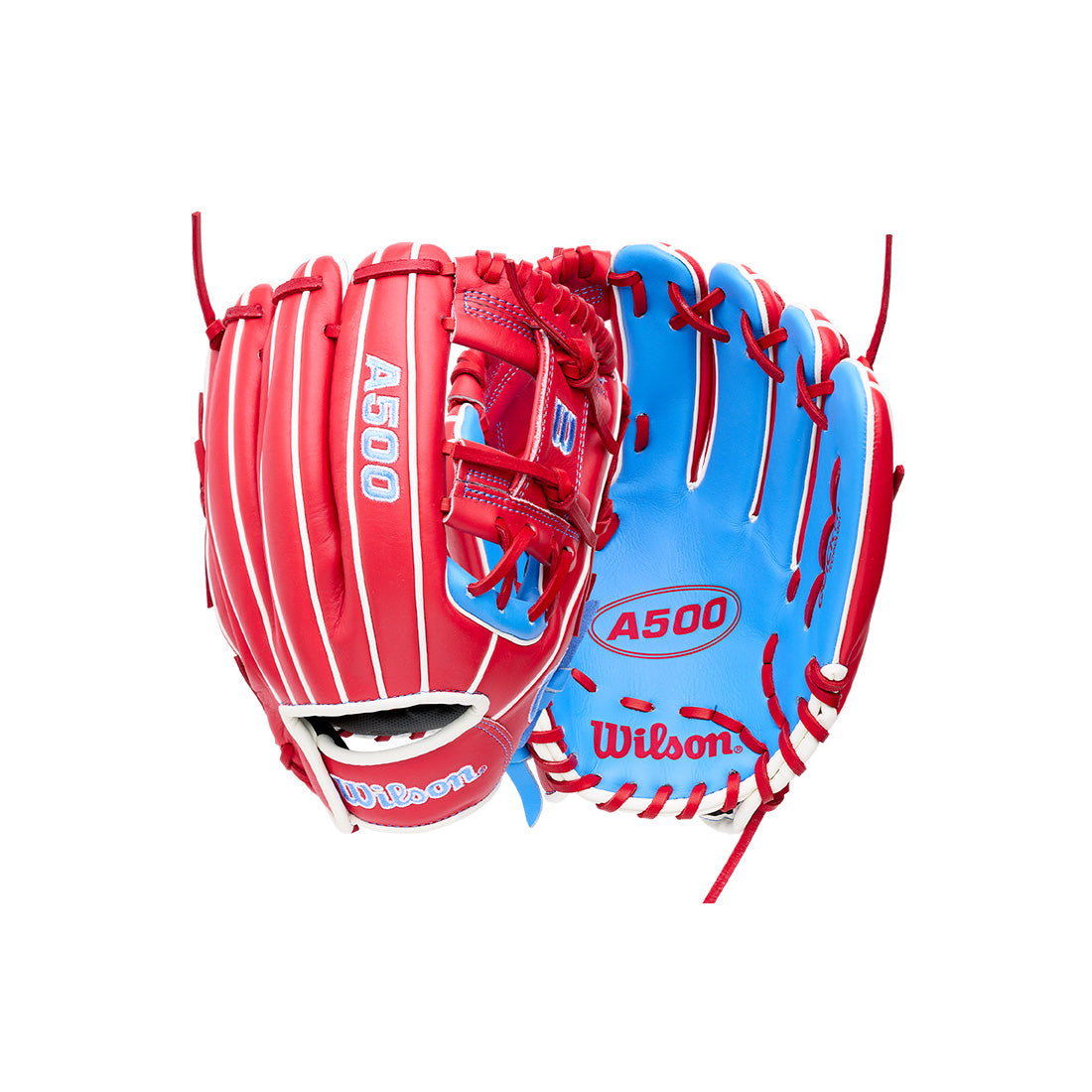 Wilson A500 baseball glove with Quick-Fit adjustable wrist
