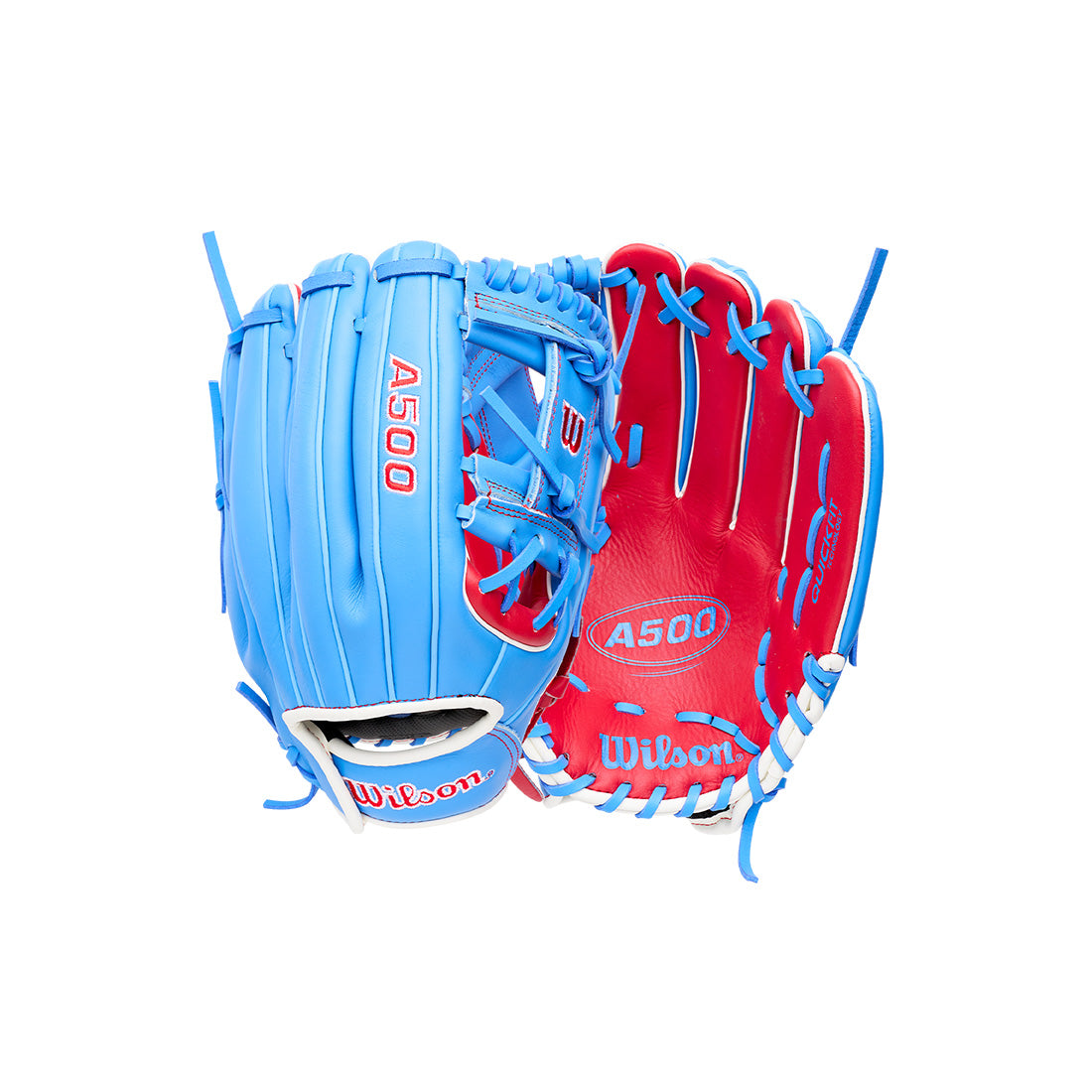 Wilson A500 baseball glove with Quick-Fit adjustable wrist
