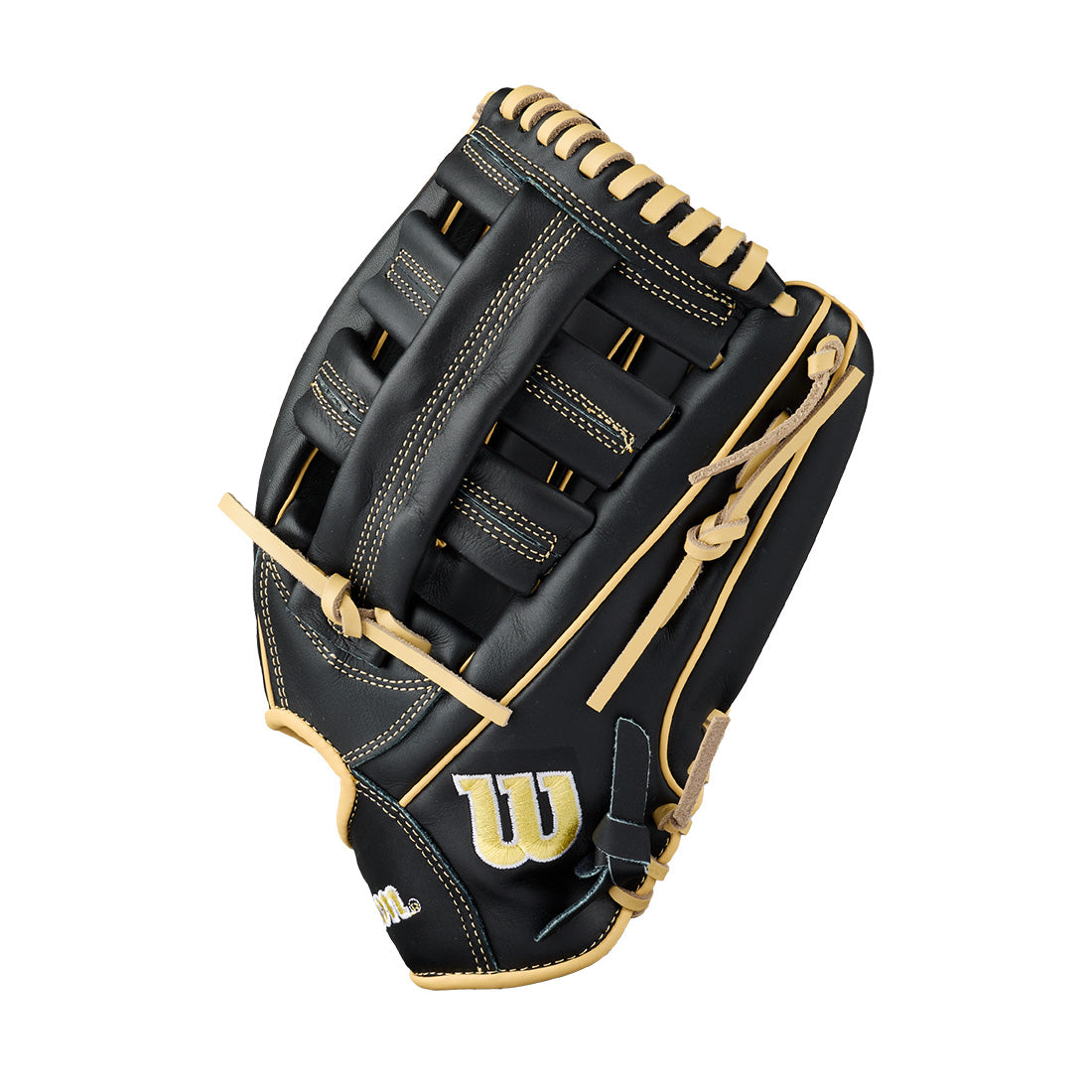 2027 Wilson A500 youth glove with Quick-Fit adjustable wrist
