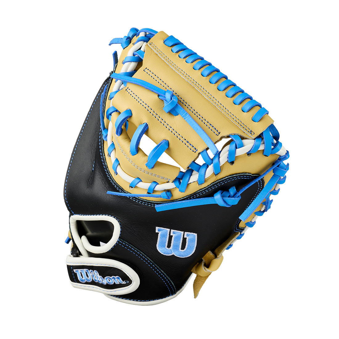 2027 Wilson A500 youth catcher’s mitt with Top Grain Leather
