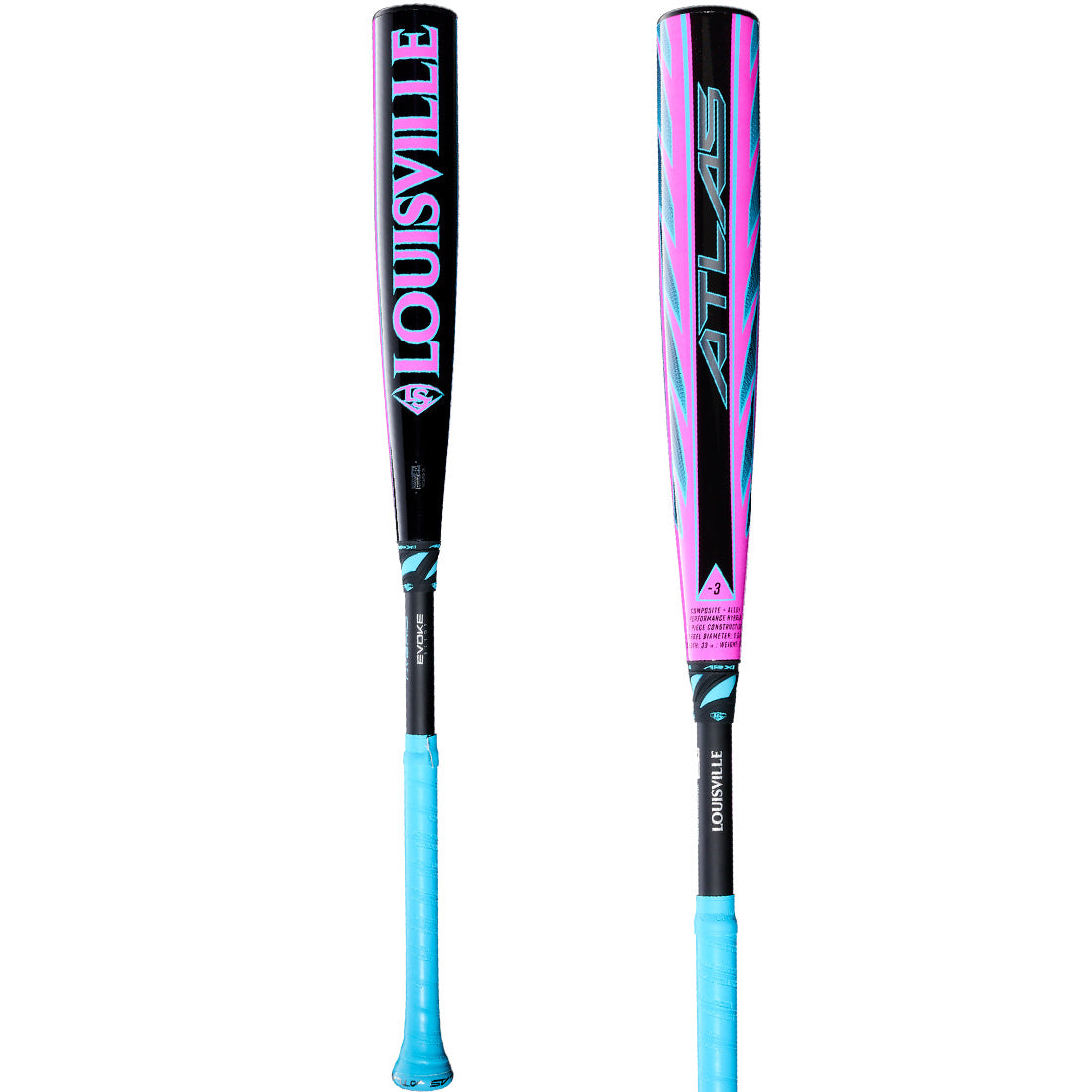 2026 Louisville Slugger Atlas Hybrid (-3) BBCOR Baseball Bat: WBL4114010