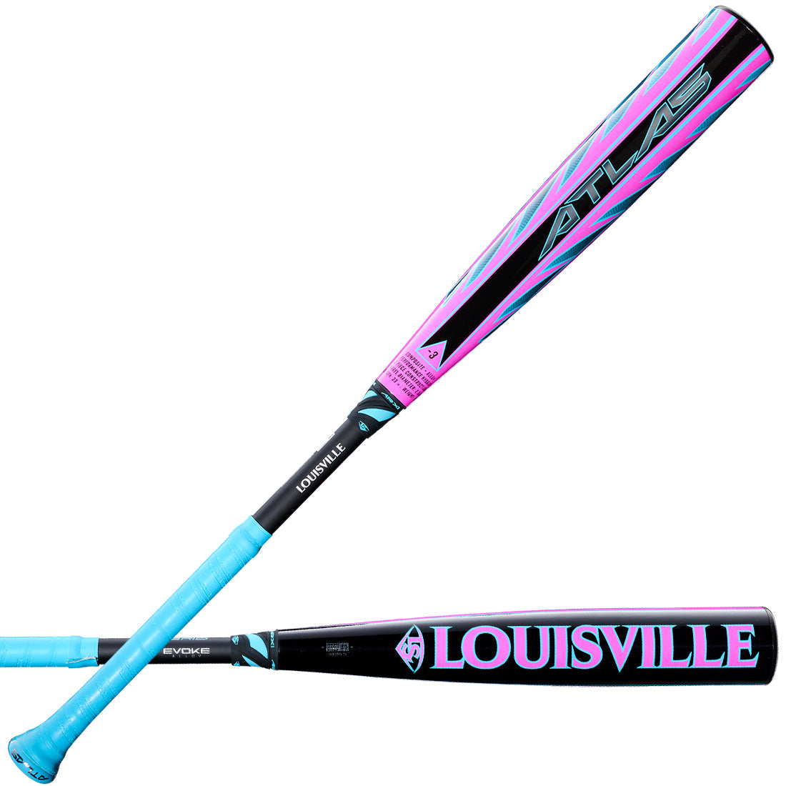 2026 Louisville Slugger Atlas Hybrid (-3) BBCOR Baseball Bat: WBL4114010