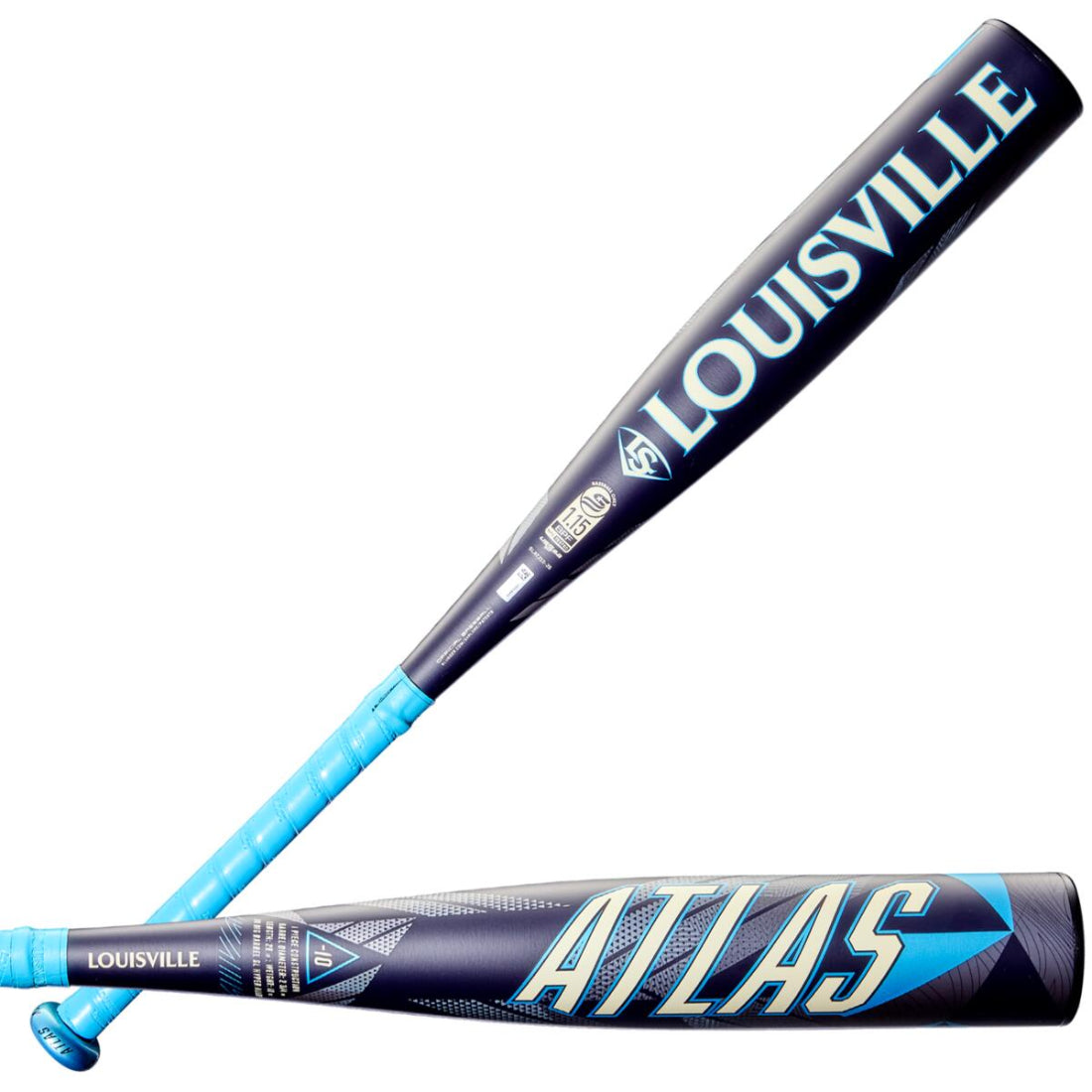 2026 Louisville Slugger Atlas (-10) USSSA Junior Big Barrel Baseball Bat: WBL4124010