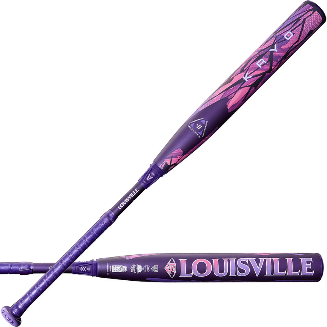 2026 Louisville Slugger Kryo Thundernight Fastpitch Softball Bat: -11, -10, -9, -8