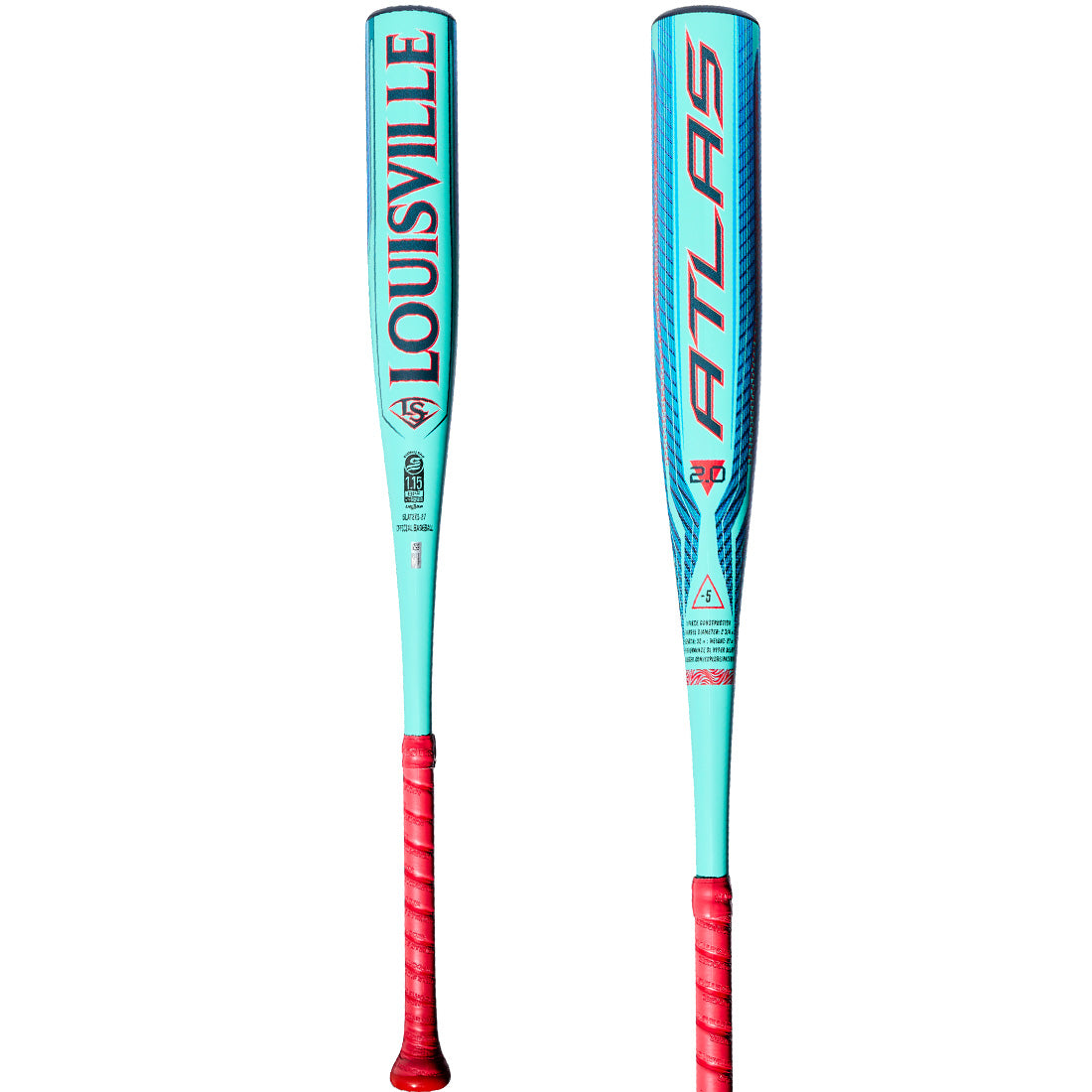 2027 Louisville Slugger Atlas 2.0 USSSA Baseball Bat in (-10), (-8), and (-5)
