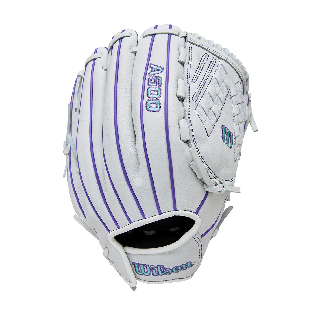 2026 Wilson A500 Siren 12.5" Youth Outfield Fastpitch Glove: WBW103561125