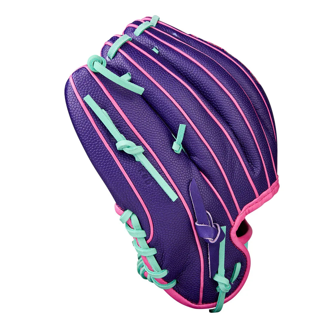 Wilson A2000 DP15SS 11.5" Winter 2025 Infield Glove – Purple/Seafoam/Flamingo, H-Web, Pedroia Fit