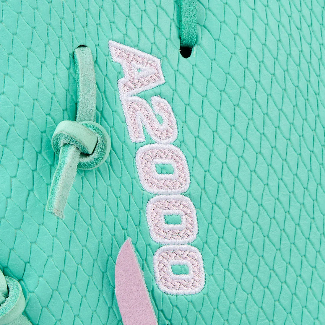 Wilson A2000 1620FPSS 12.5" Winter 2025 Fastpitch First Base Mitt – Seafoam/Lavender/White, Single Post Web