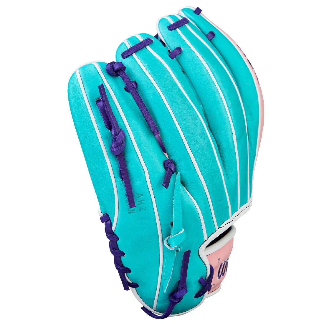 Wilson A2K 1786 11.5" Winter 2025 Infield Glove – Teal/Pink/Purple, H-Web