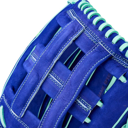 Juan Soto A2K JS22 GM 12.75" Winter 2025 Outfield Glove – Blueberry/Seafoam, Dual Post Web