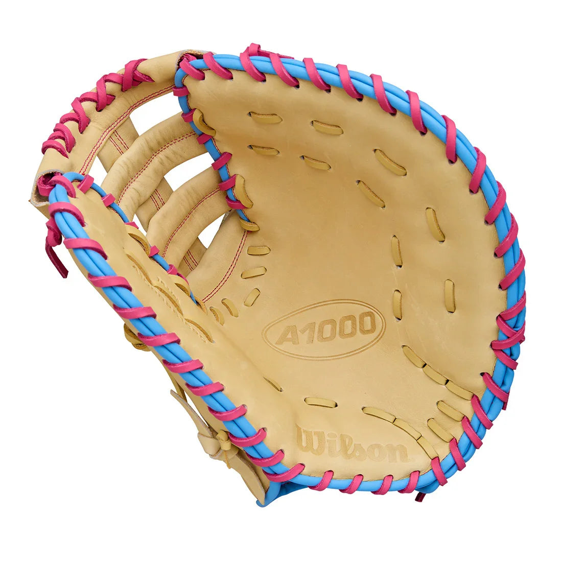 2026 Wilson A1000 1620 12.5" Baseball First Base Mitt: WBW103967125