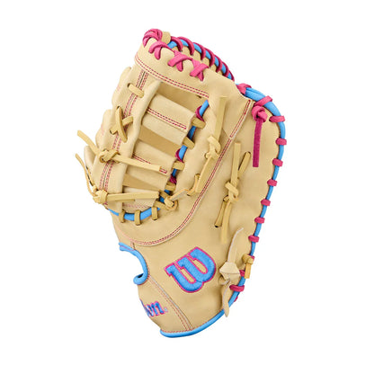 2026 Wilson A1000 1620 12.5" Baseball First Base Mitt: WBW103967125