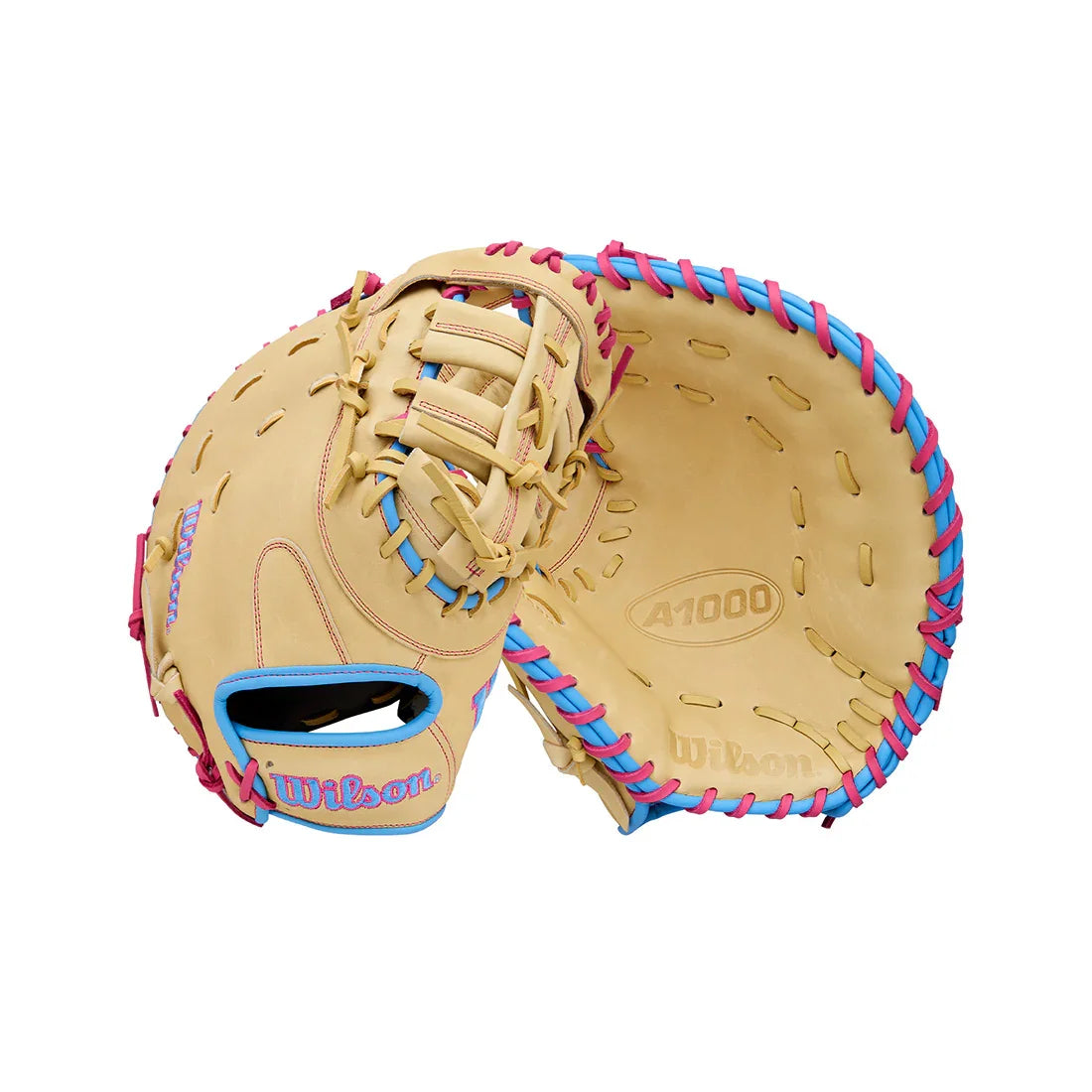 2026 Wilson A1000 1620 12.5" Baseball First Base Mitt: WBW103967125