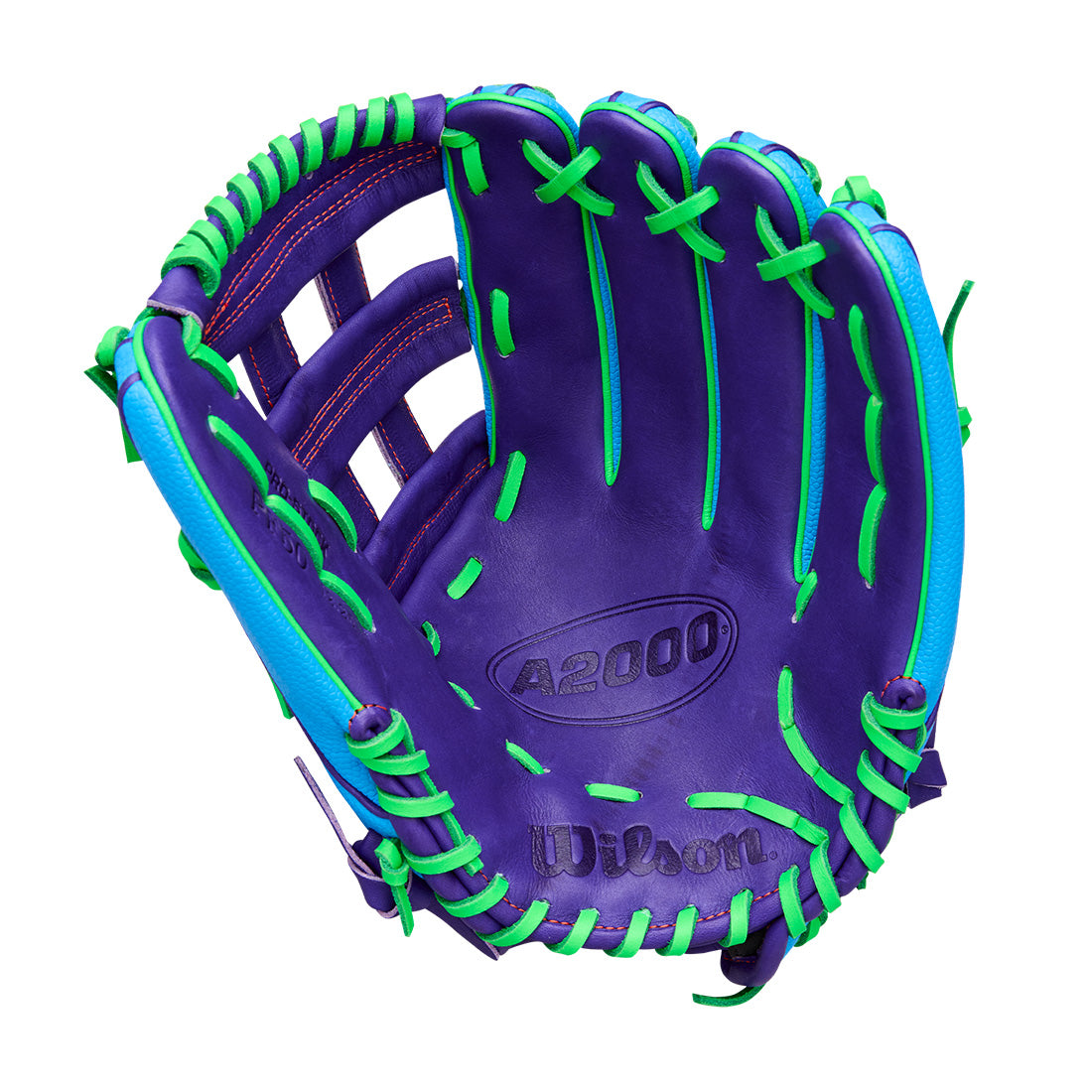 Wilson A2000 PF50SS 12.25" Spring Collection Outfield Baseball Glove: WBW1041461225