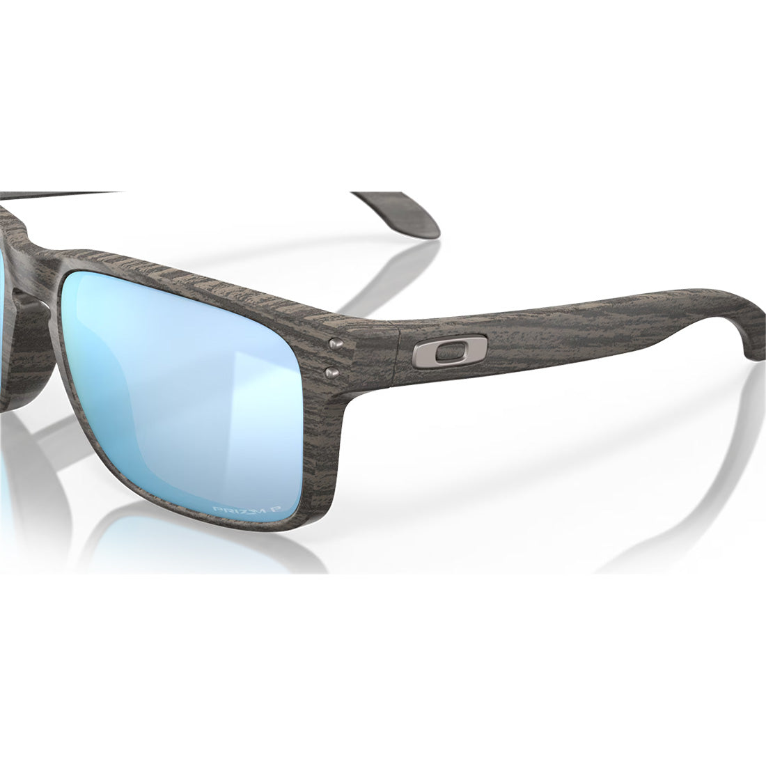 OAKLEY HOLBROOK Sunglasses Woodgrain: Prizm Deep Water Polarized