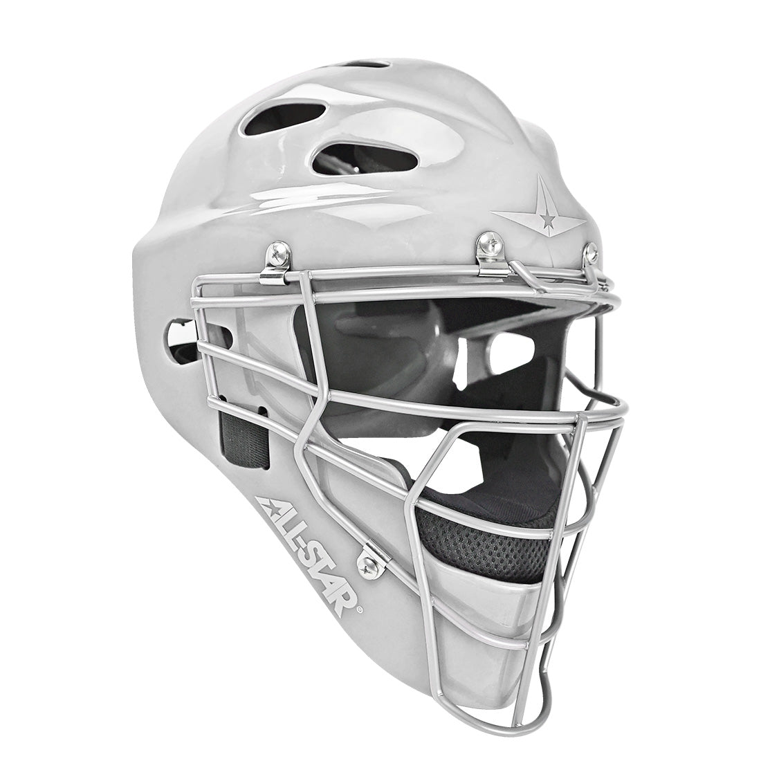 All-Star Top Star MVP-3 Adult/Youth Baseball Catcher’s Helmet: MVP-3