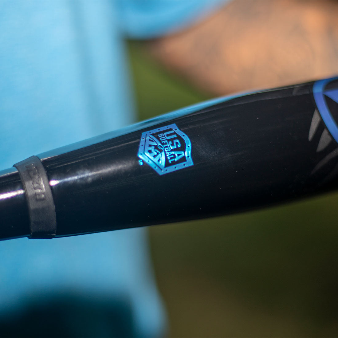 2026 Worth Bedlam Black 13.5" XL USA Slowpitch Softball Bat: WSA6BDBKL
