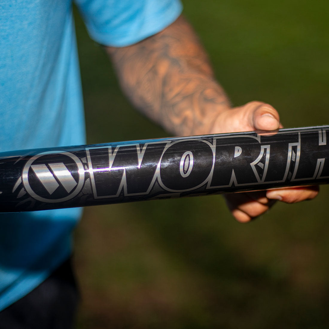 2026 Worth Bedlam Black 13.5" XL USSSA Slowpitch Softball Bat: WSU6BDBKL