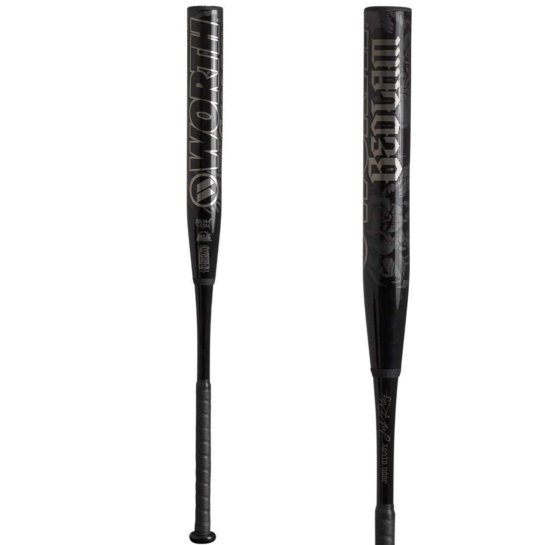 2026 Worth Bedlam Black 13.5" XL USSSA Slowpitch Softball Bat: WSU6BDBKL