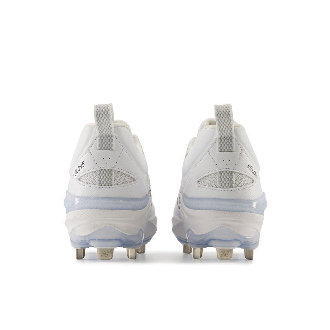 Velo v5 Metal cleat with molded collar and TPU heel clip