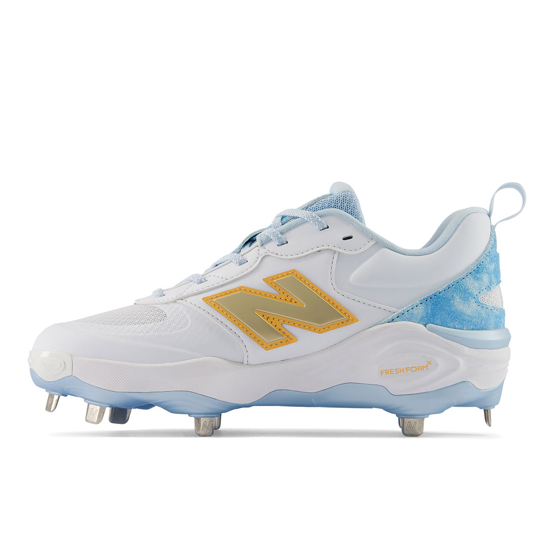 Velo v5 Metal softball cleat with synthetic and breathable mesh upper