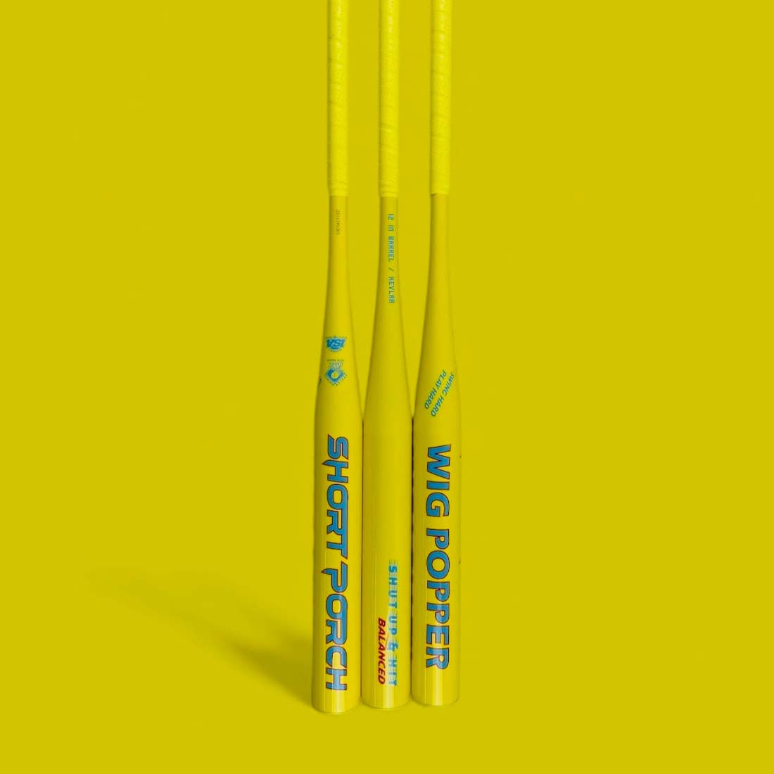 2026 Short Porch Wig Popper Balanced 12" SSUSA Slowpitch Softball Bat: Sunrise