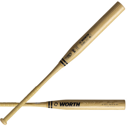 2026 Worth Thumper XL 13.5" USSSA Slowpitch Softball Bat: WSU6THWBL