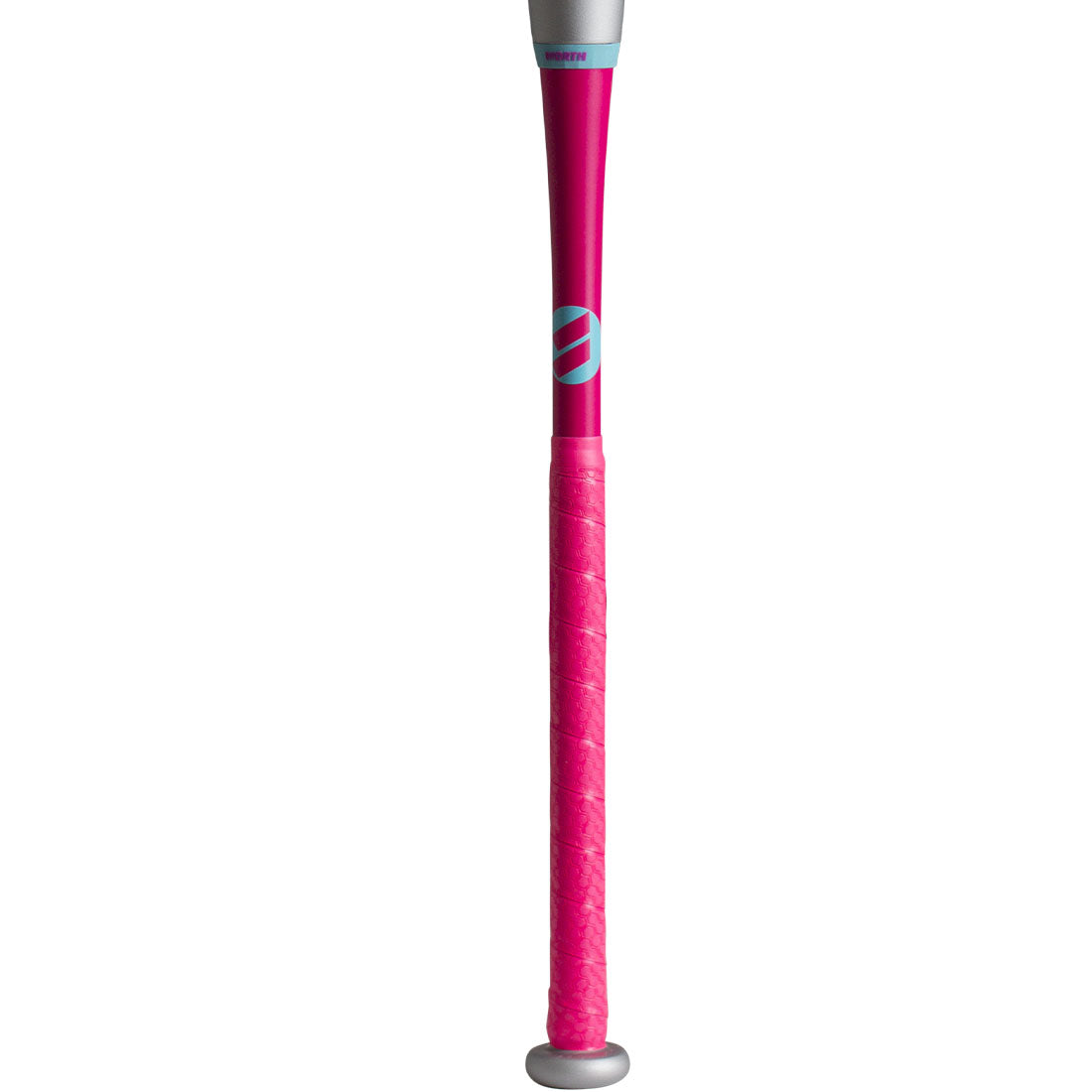 Worth 2 Legit XL R-FLEX Handle two-piece slowpitch bat close up
