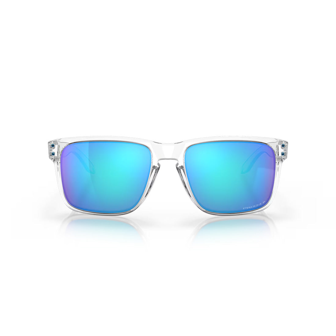 OAKLEY HOLBROOK XL Sunglasses Polished Clear: Prizm Sapphire Iridium Polarized