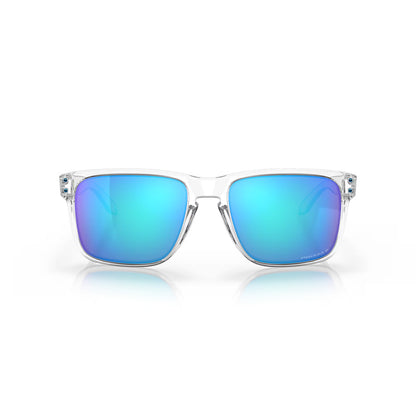 OAKLEY HOLBROOK XL Sunglasses Polished Clear: Prizm Sapphire Iridium Polarized