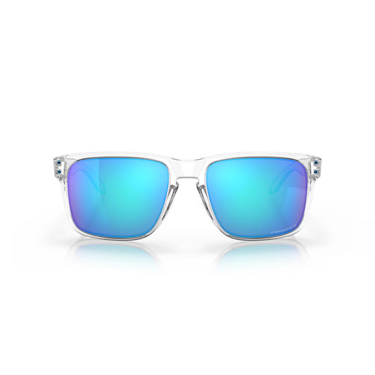OAKLEY HOLBROOK XL Sunglasses Polished Clear: Prizm Sapphire Iridium Polarized