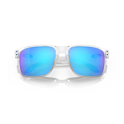 OAKLEY HOLBROOK XL Sunglasses Polished Clear: Prizm Sapphire Iridium Polarized