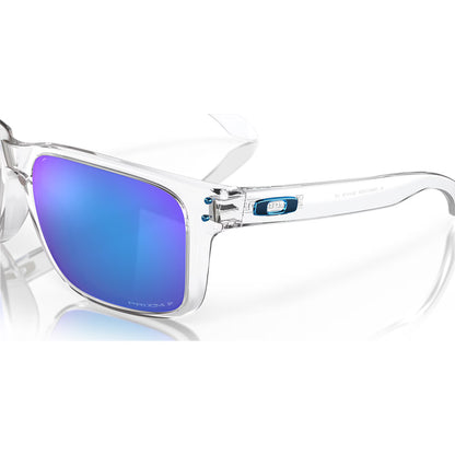 OAKLEY HOLBROOK XL Sunglasses Polished Clear: Prizm Sapphire Iridium Polarized
