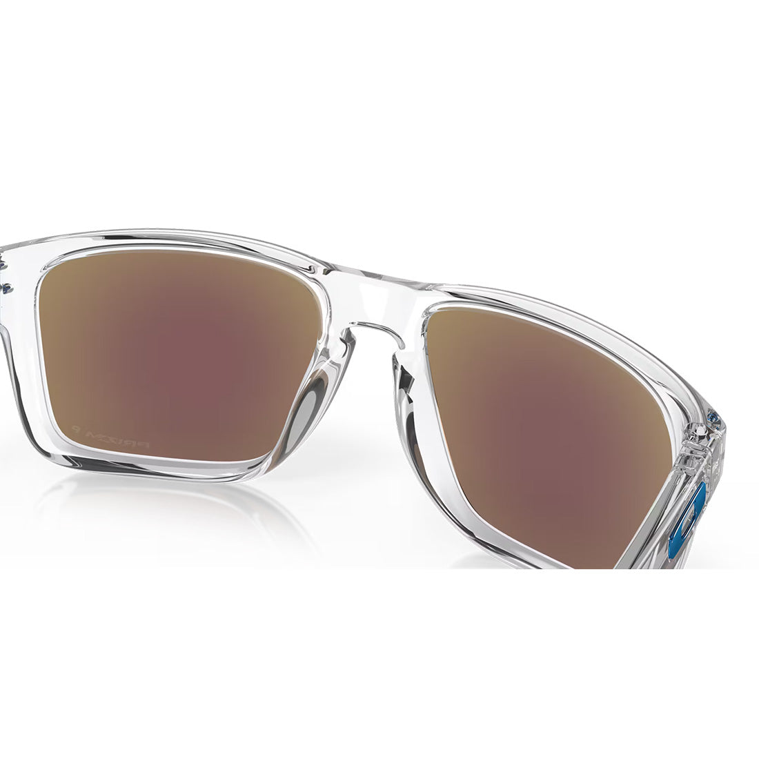 OAKLEY HOLBROOK XL Sunglasses Polished Clear: Prizm Sapphire Iridium Polarized