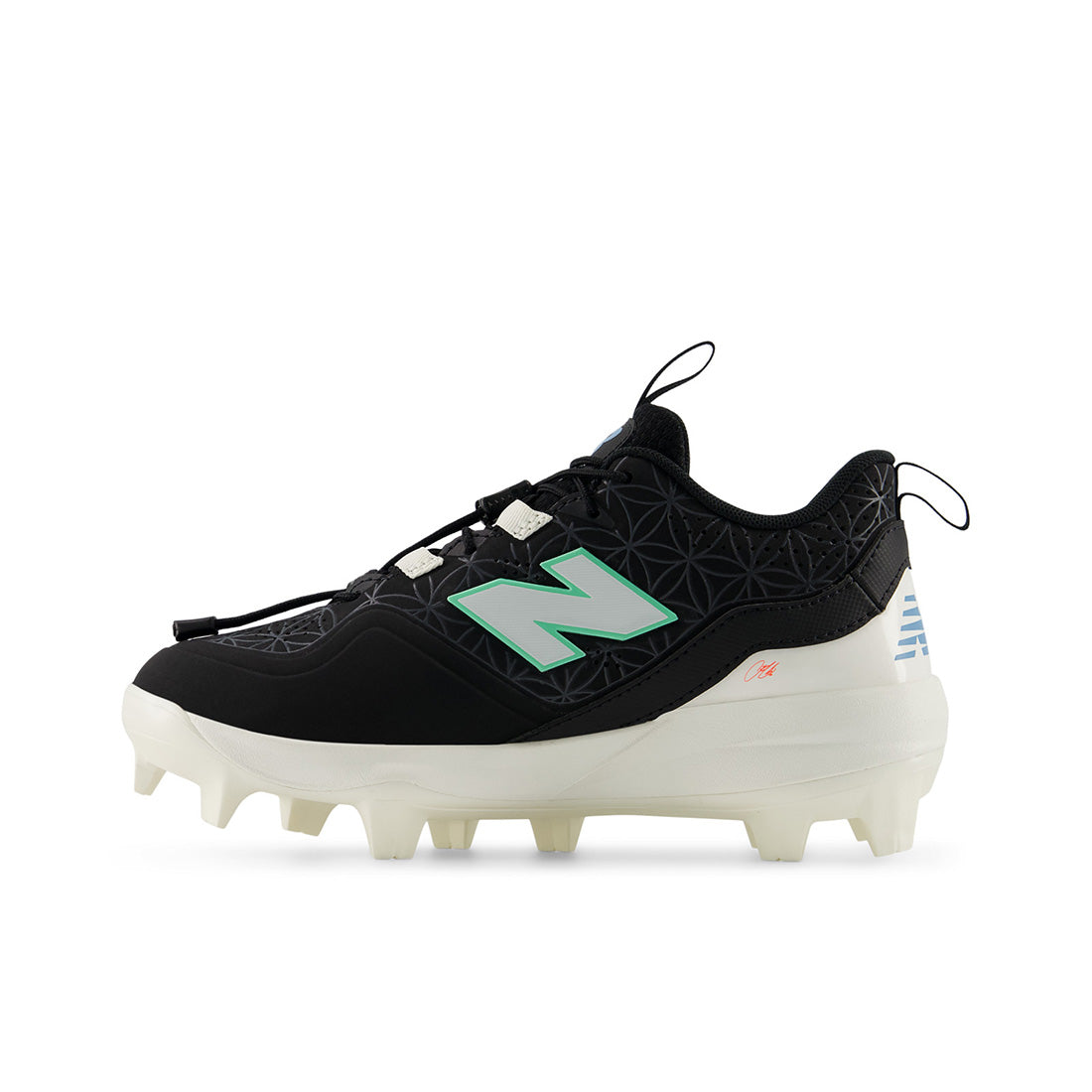 New Balance FuelCell Lindor 3 Youth baseball cleats in White