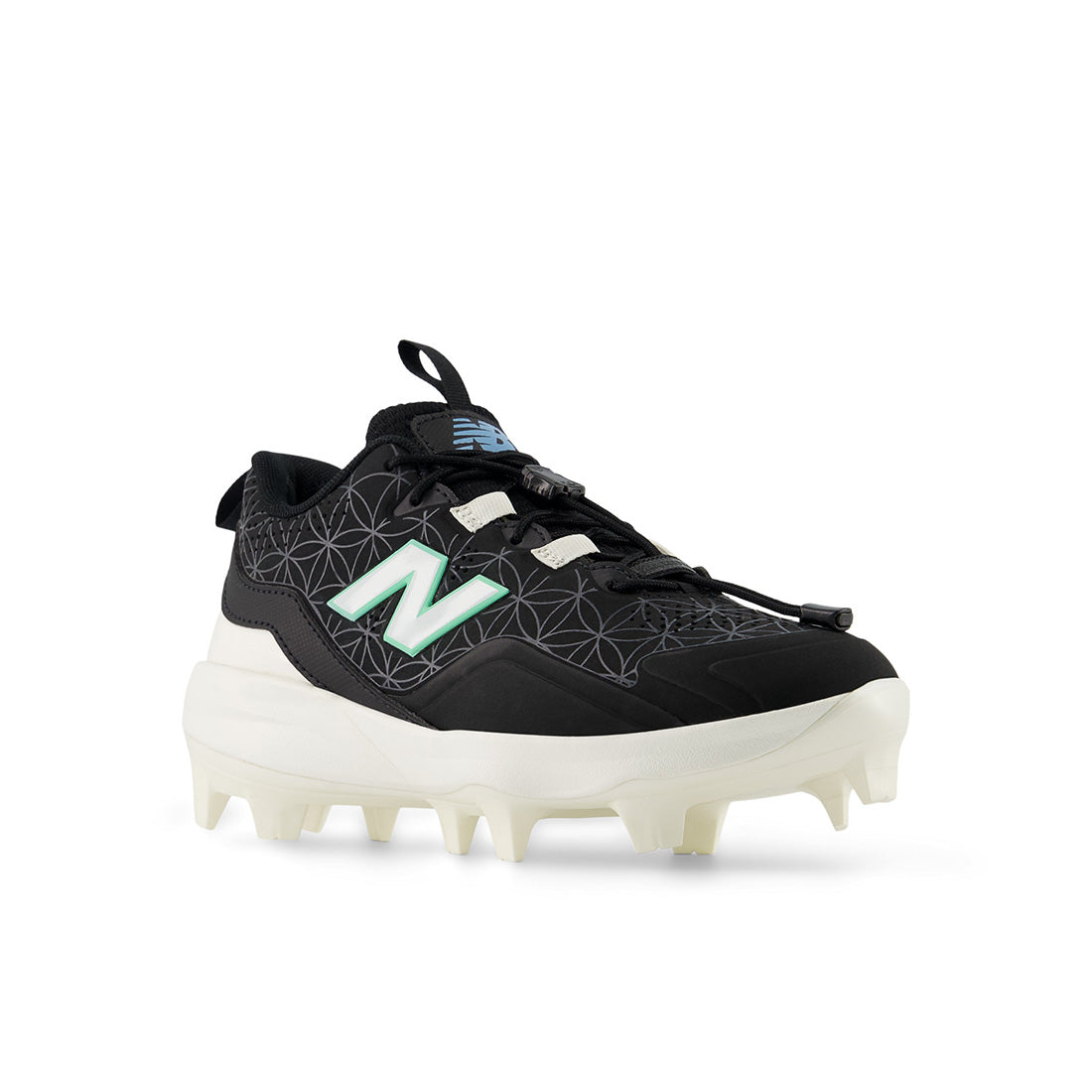Laceless toggle closure on the FuelCell Lindor 3 Youth cleat