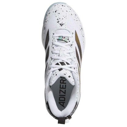 adidas Adizero Impact 2.0 Shades turf baseball shoes white iridescent Lightstrike cushioning