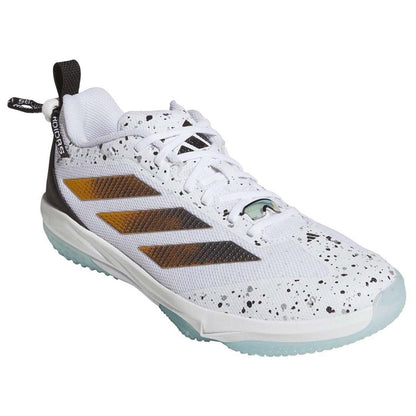 adidas Adizero Impact 2.0 Shades turf baseball shoes white iridescent Lightstrike cushioning