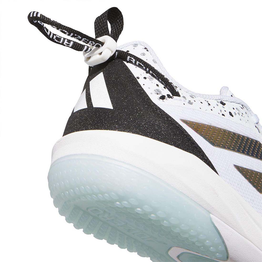 adidas Adizero Impact 2.0 Shades turf baseball shoes white iridescent Lightstrike cushioning