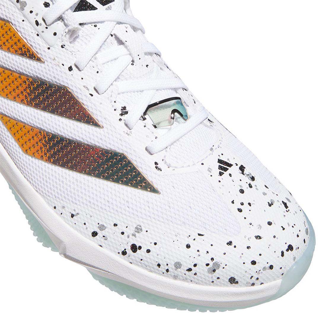 adidas Adizero Impact 2.0 Shades turf baseball shoes white iridescent Lightstrike cushioning