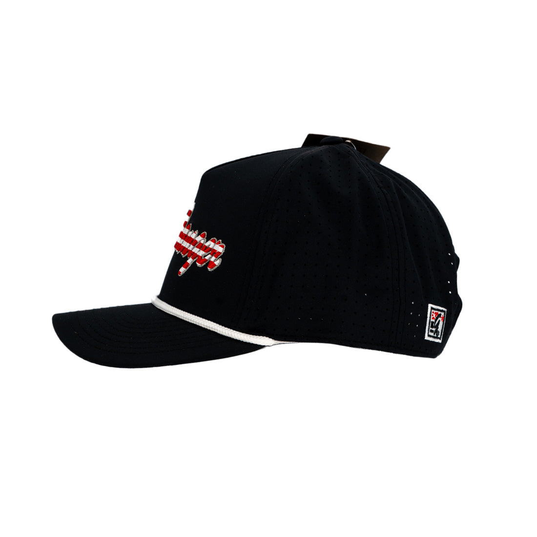 - Headbanger Sports Custom G213PR American Flag Snapback Hat
