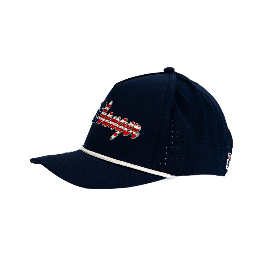- Headbanger Sports Custom G213PR American Flag Snapback Hat