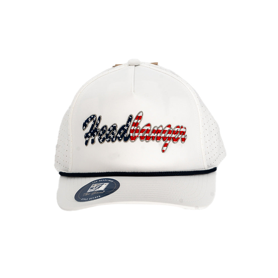 - Headbanger Sports Custom G213PR American Flag Snapback Hat